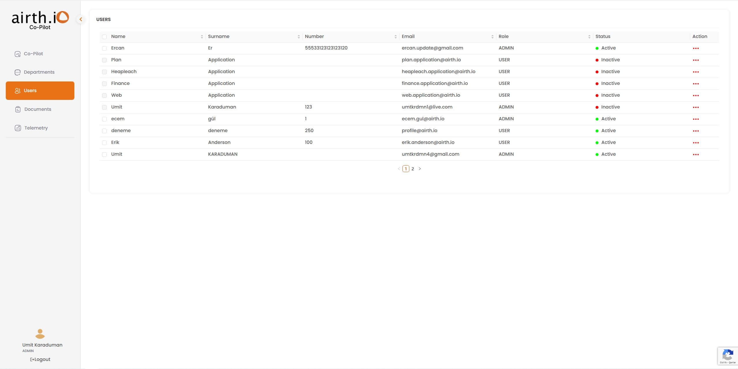 User Management